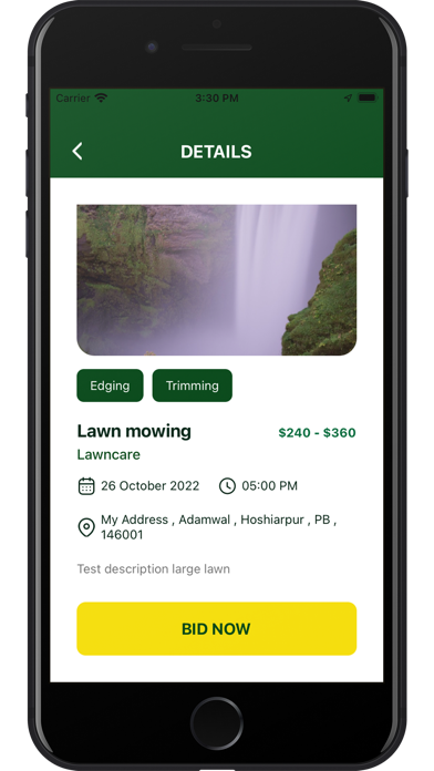 Lawn Care Dash Pro Screenshot