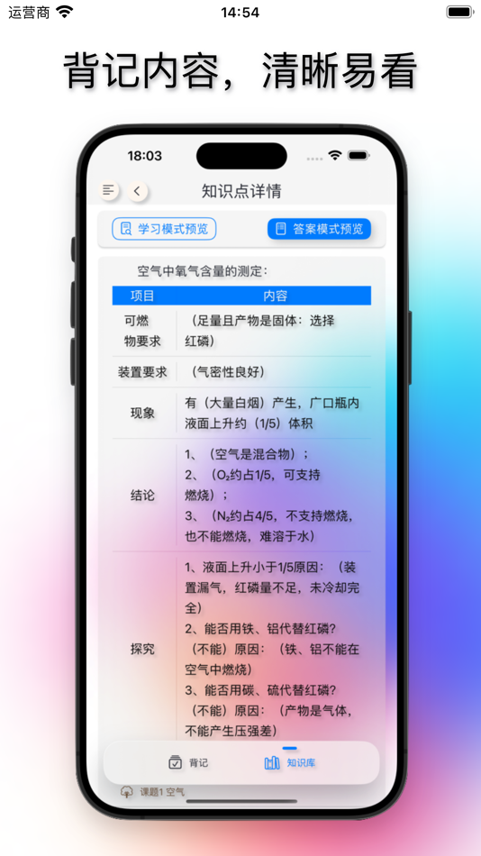 #5. 中考满分·化学-初中化学知识点高效记背系统 (iOS) Oleh: 大勇 阎