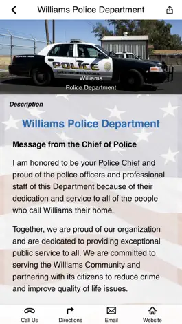 Game screenshot Williams Police Department apk