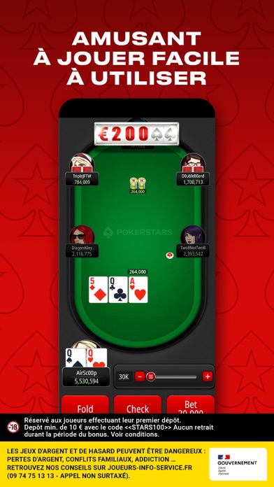 Screenshot #3 pour PokerStars: Texas Holdem Poker