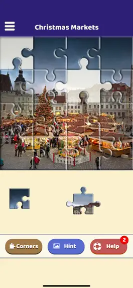 Game screenshot Christmas Market Puzzle apk