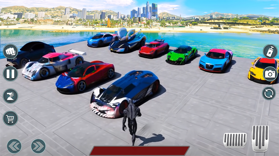 Superhero Car: Mega Ramp Games - 1.2 - (iOS)