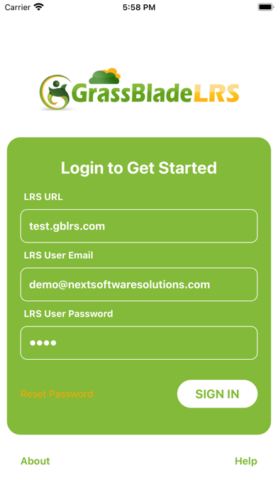 GrassBlade LRS Screenshot