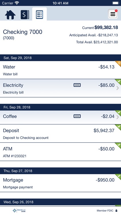 Rochelle Bank Business Mobile screenshot-4