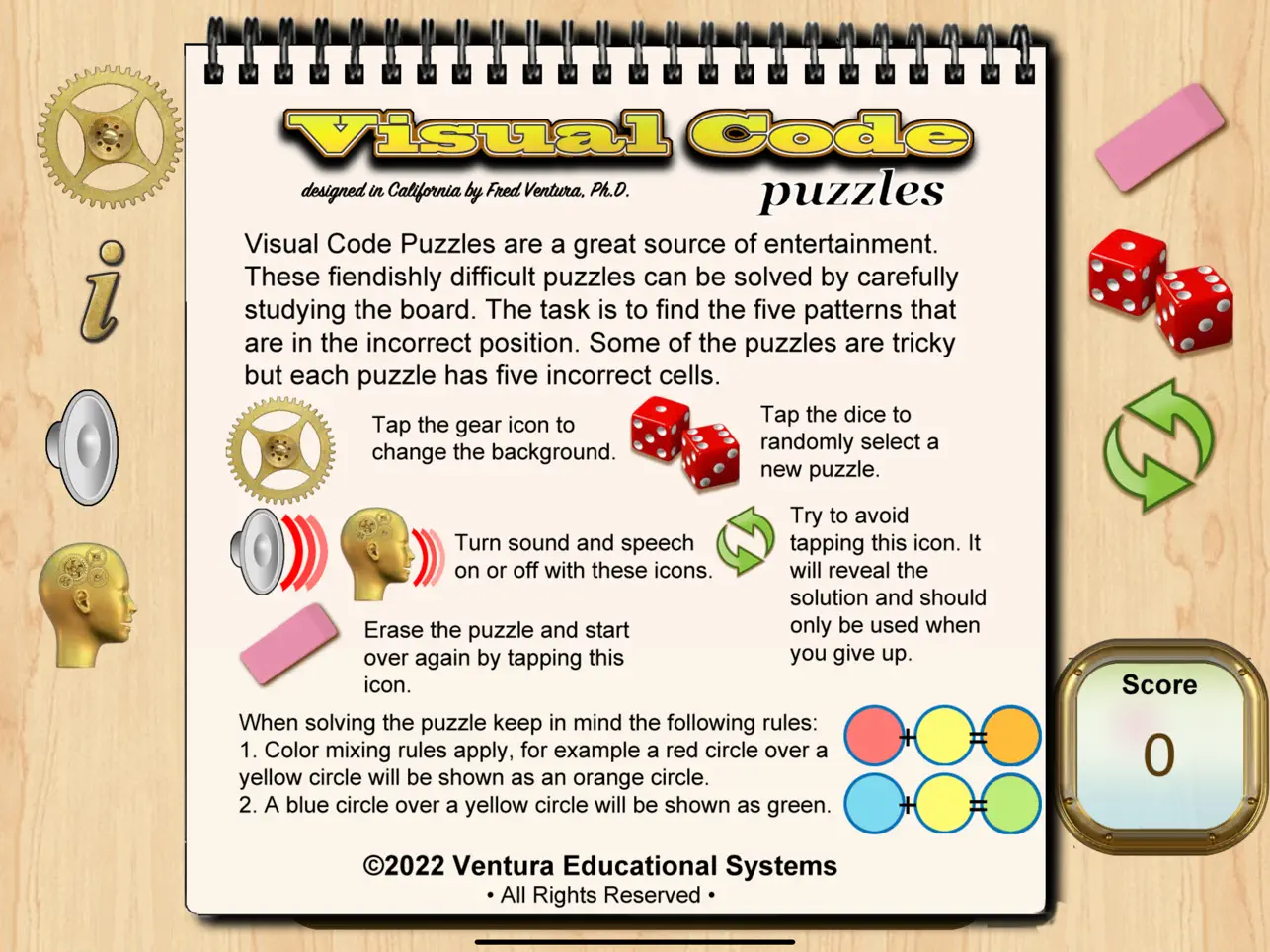 #2. Visual Code Puzzles (iOS) 来自: Ventura Educational Systems