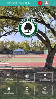 lost forest tennis club iphone screenshot 3