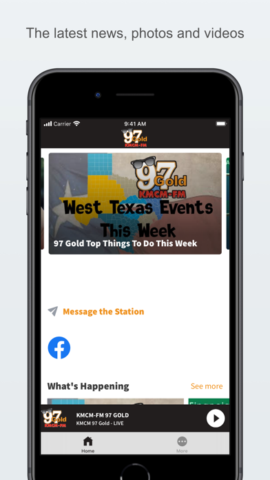 KMCM-FM 97 GOLD Screenshot