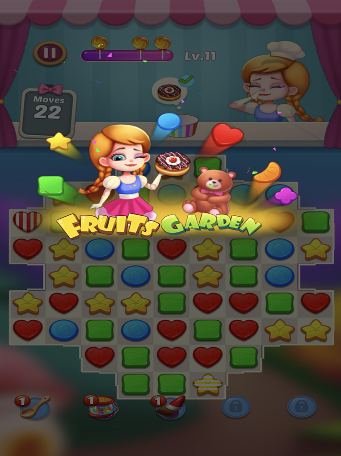 Fruits GardenThe Blast Puzzle