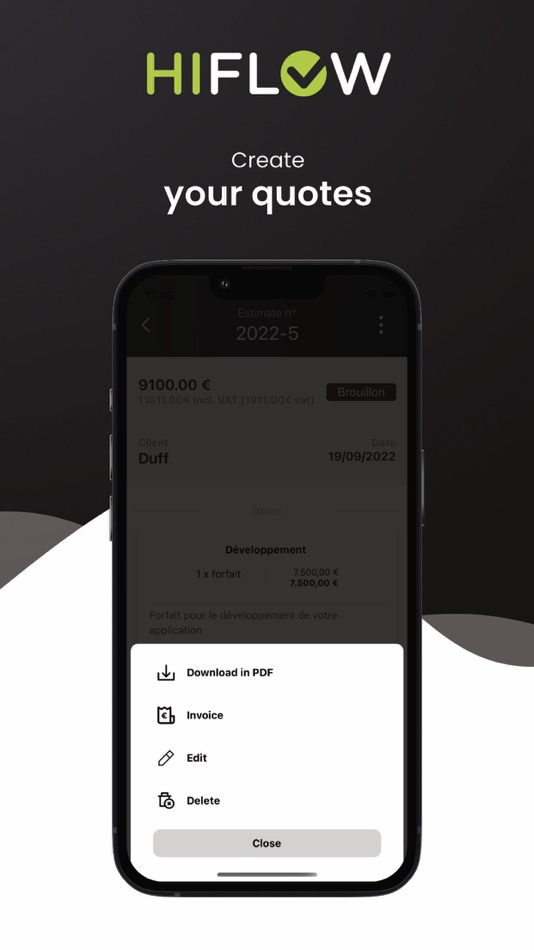 #5. Hiflow Mobile (iOS) 由: Brainmade Solutions srl