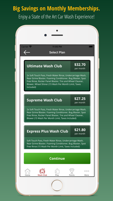 Emerald Express Car Wash Screenshot