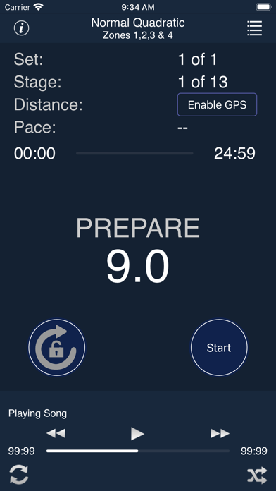 Fartlek Runs Screenshot