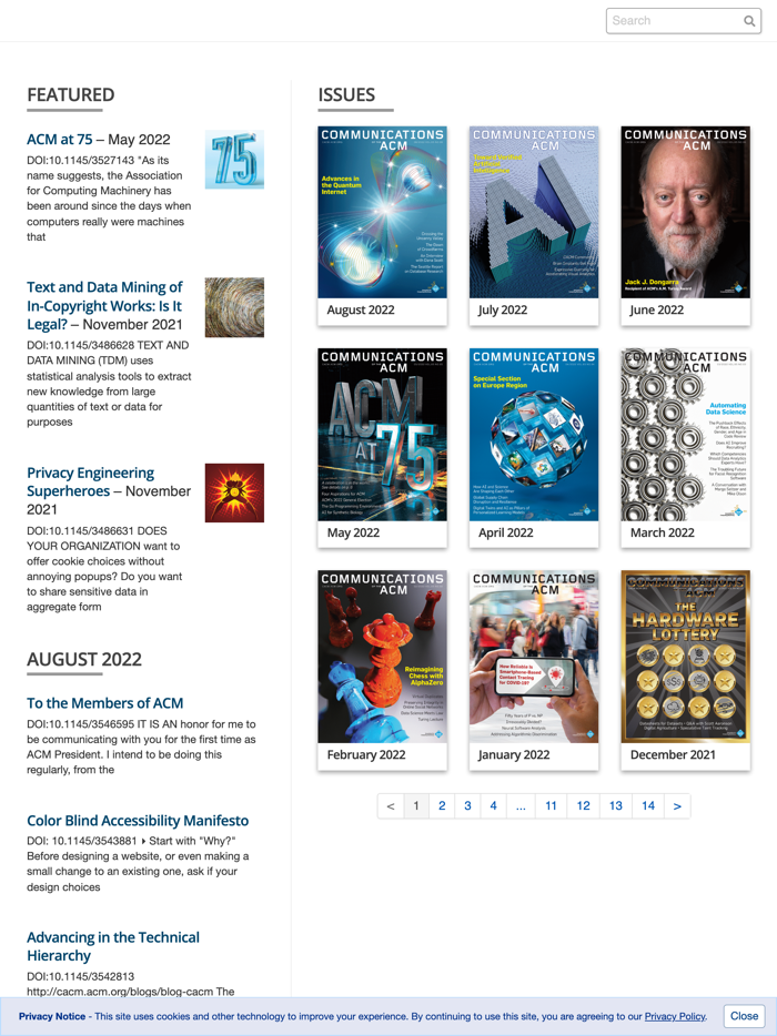 Communications of the ACM