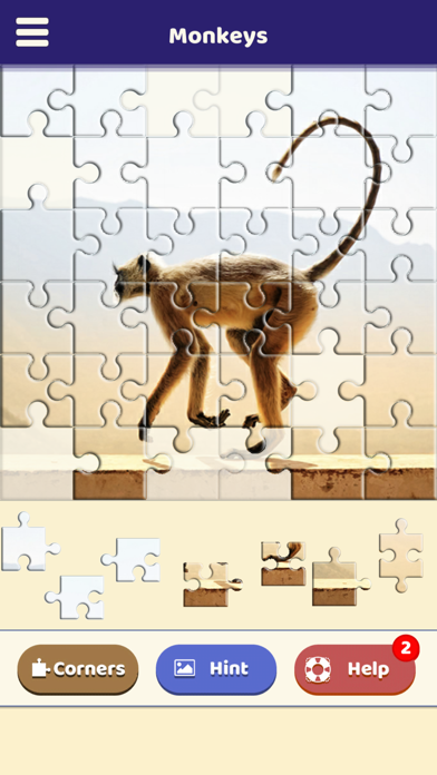 Monkey Love Puzzle Screenshot