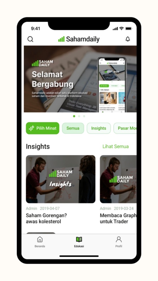 #1. Saham Daily (iOS) 由: CV. Berkah Kreasi Nusantara