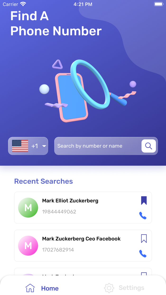 Number book  - Who Called