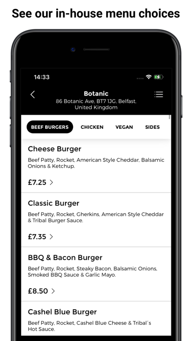 Tribal Burger Screenshot