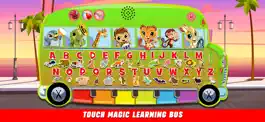 Game screenshot Touch Magic Learning Bus A B C apk