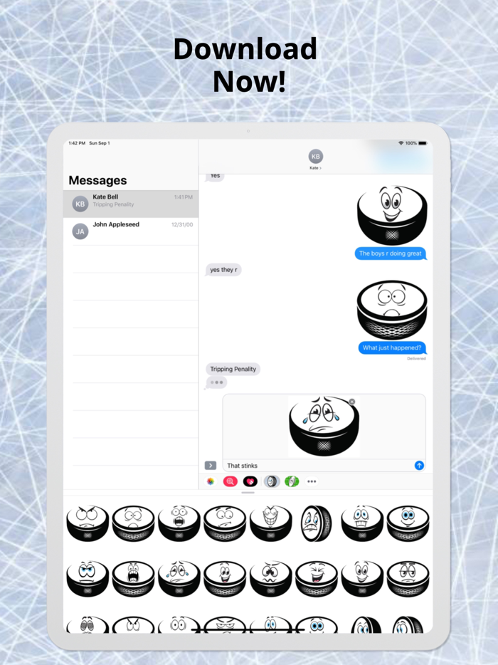 Ice Hockey Puck Emojis