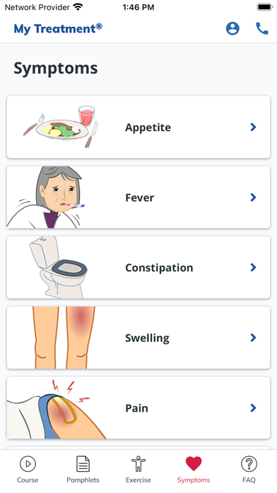 My Treatment App Screenshot