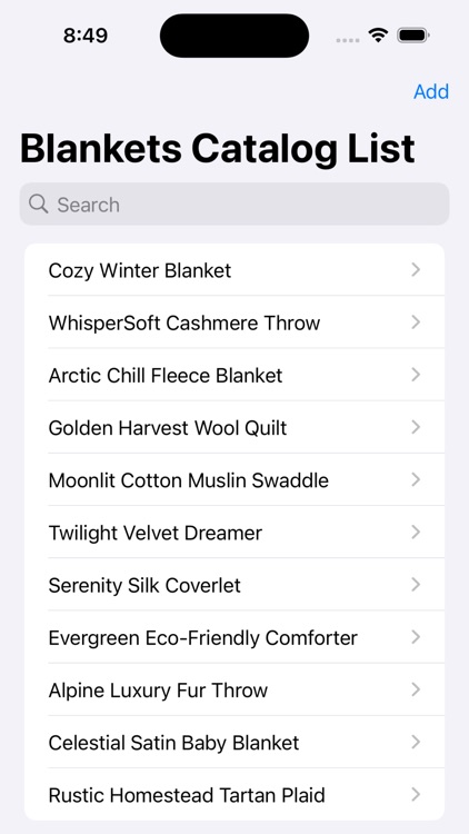 Blanket Pro - Catalog