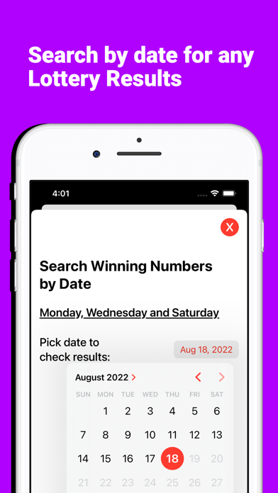 Winnaz - Lottery Results Screenshot