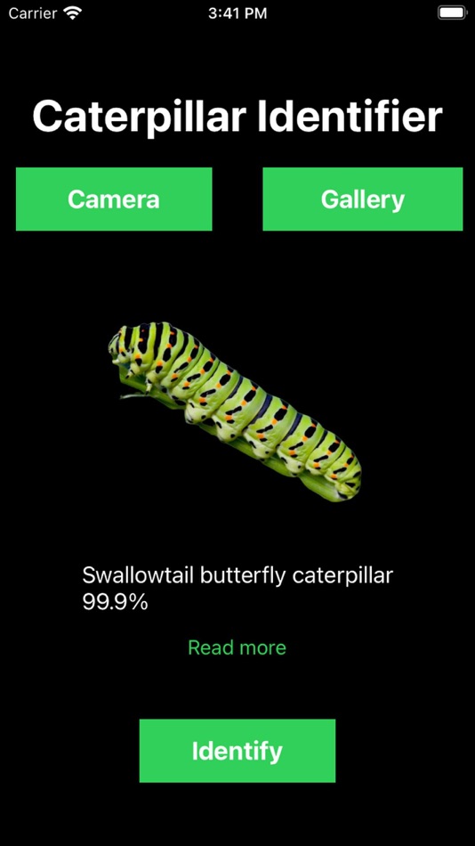 #1. Caterpillar Identifier (iOS) 由: Tolkyn Raimbayeva