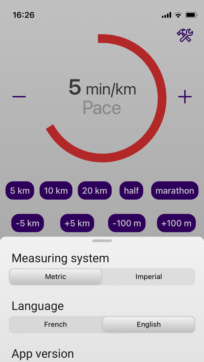 Pace Running Calculator