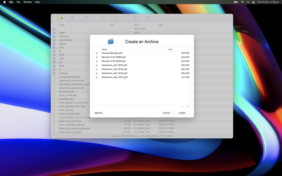 #4. iZip Archiver (macOS) 来自: iBoostUp Pty Ltd