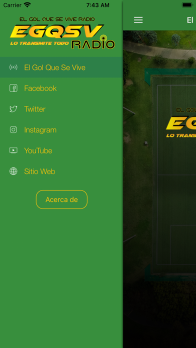 El Gol Que Se Vive Radio Screenshot