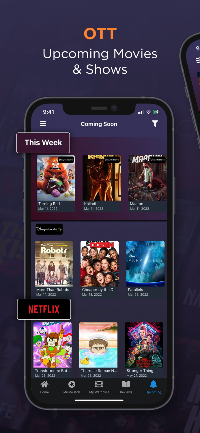OTT Watchlist – Movie Tracker
