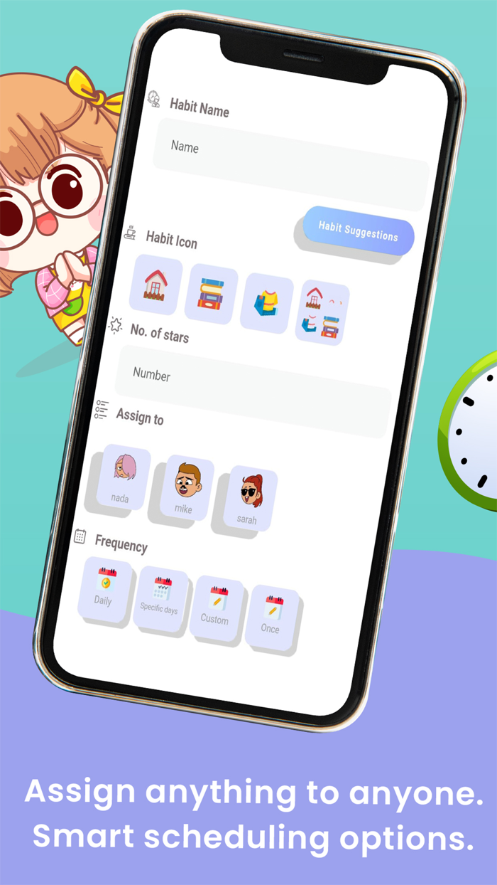 Supers - tasks and rewards