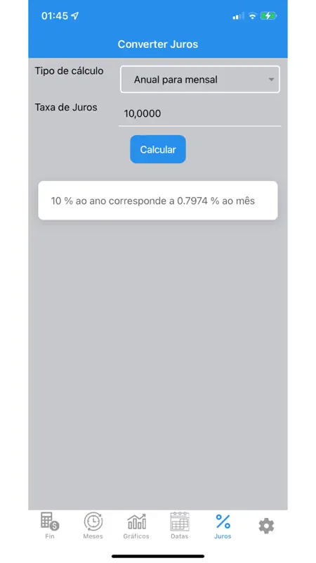 Calculadora Empréstimo Pro screenshot 6 of 6