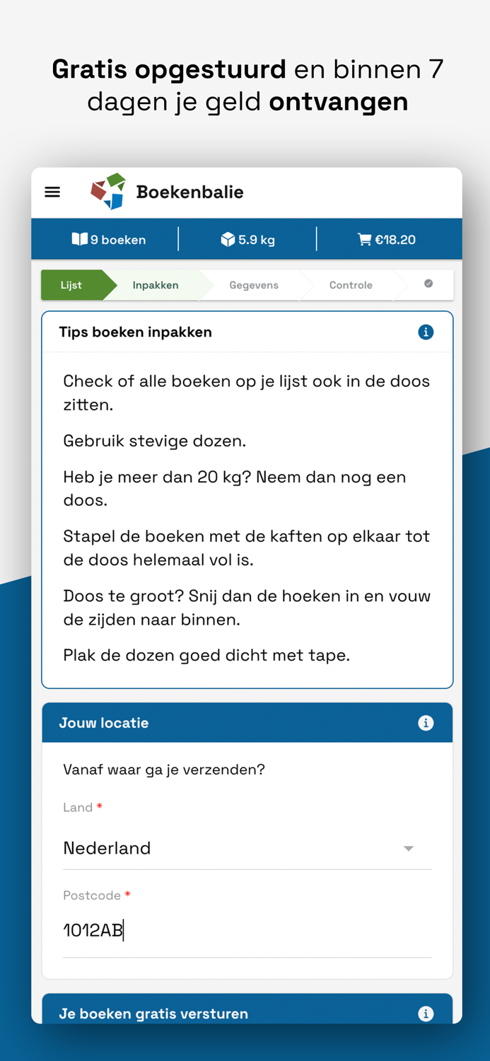 Boekenbalie - boeken verkopen