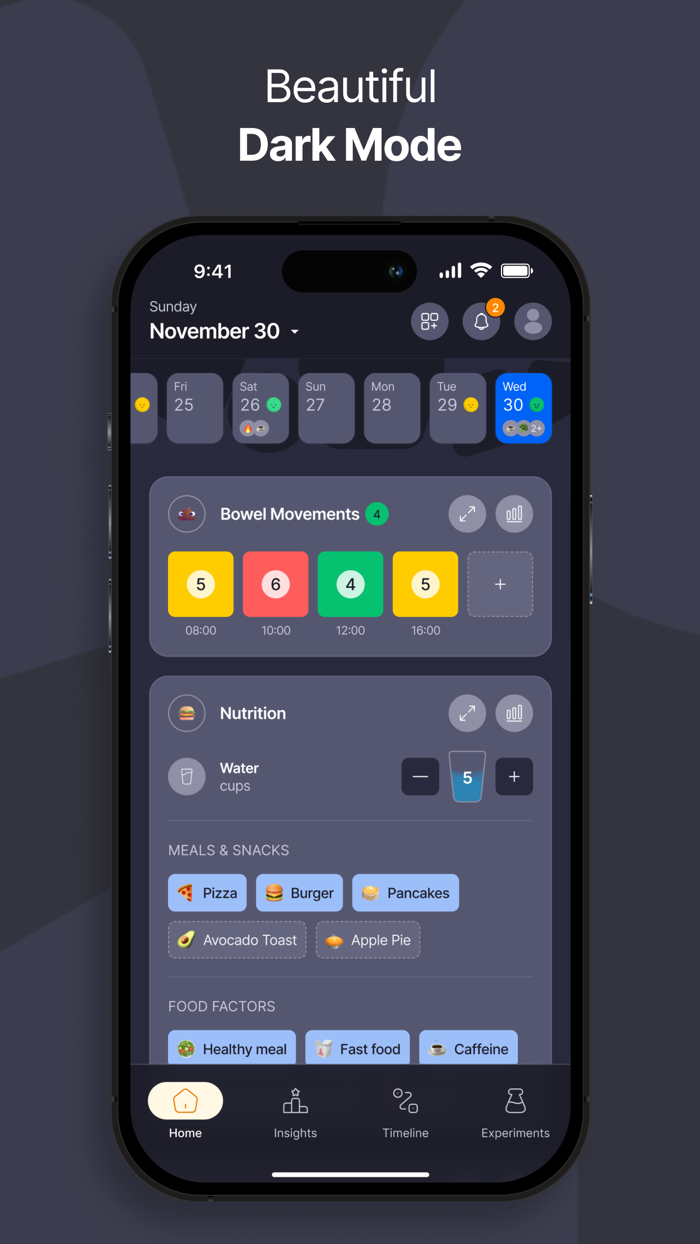 Effecto Symptom and Mood Tracker