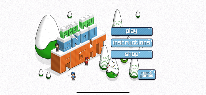 Pixel Pro Snow Fight