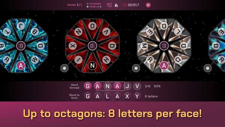 Tokegon - Words+Polygons Game