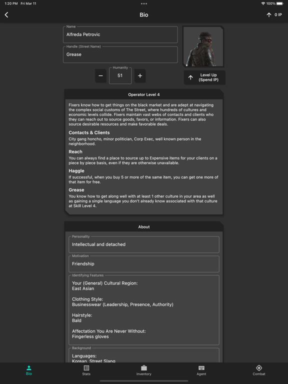 Screenshot #4 pour Cyberpunk Red Companion