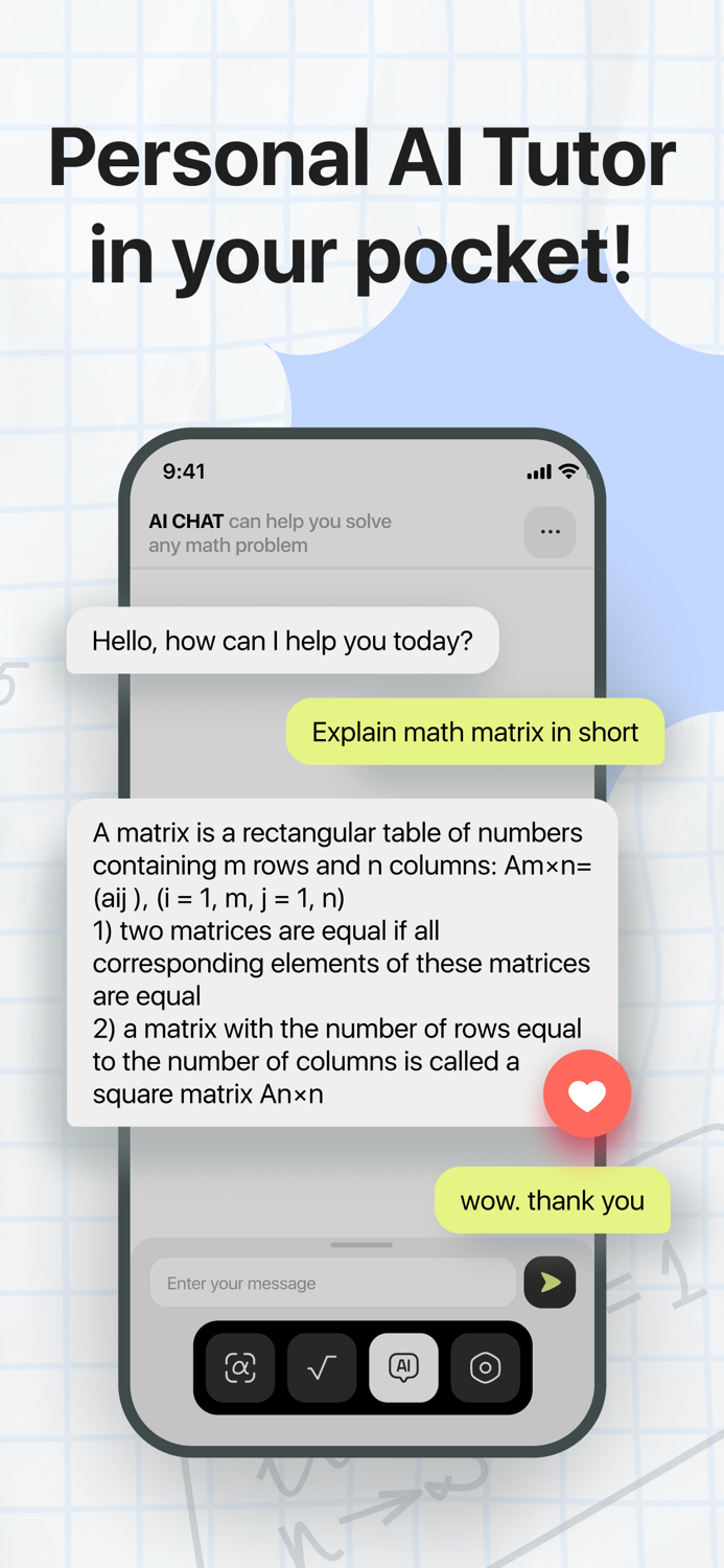 AI Math Helper Scan Solve App