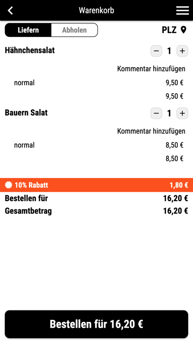 Pizza VIP Münster Screenshot
