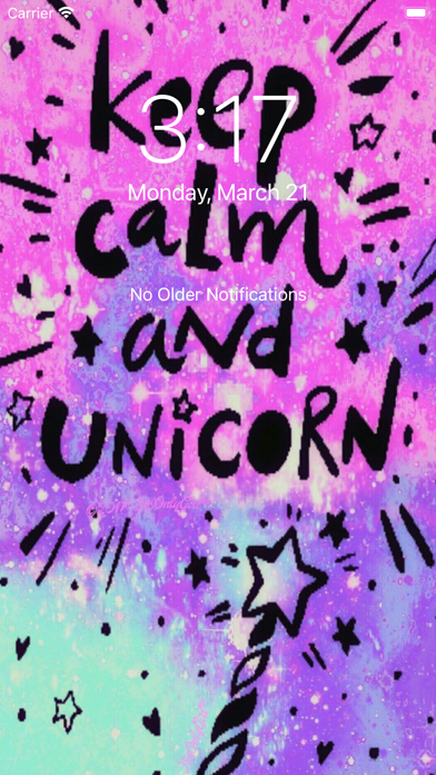 Glitter Unicorn Wallpaper - HD Screenshot