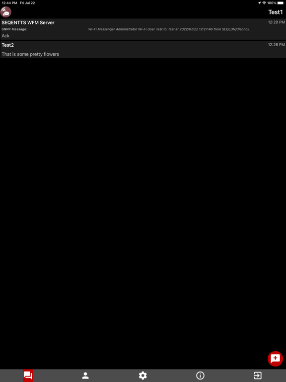 Screenshot #5 pour Wi-Fi Messenger Client