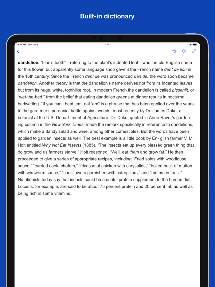 Word and Phrase Etymology