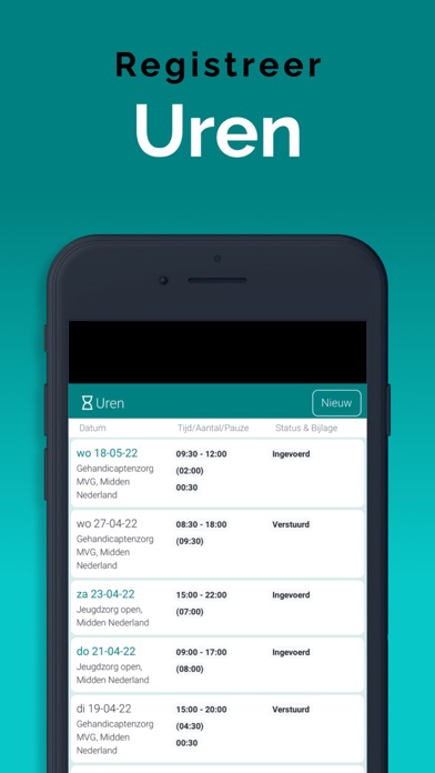 Directe Talent Zorg Screenshot