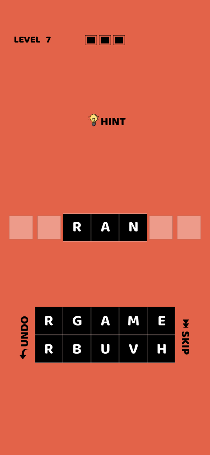 The Second Word - Crossword