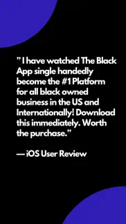 the official black app iphone screenshot 4