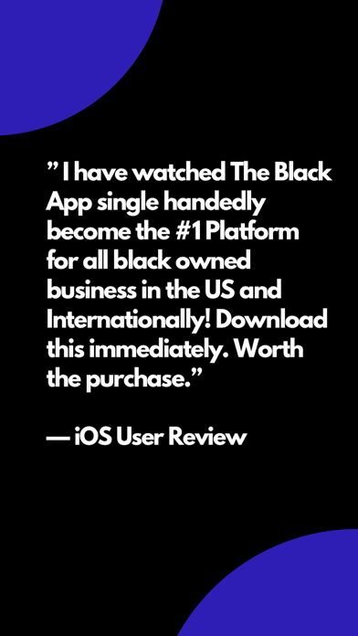 The Official Black App Screenshot