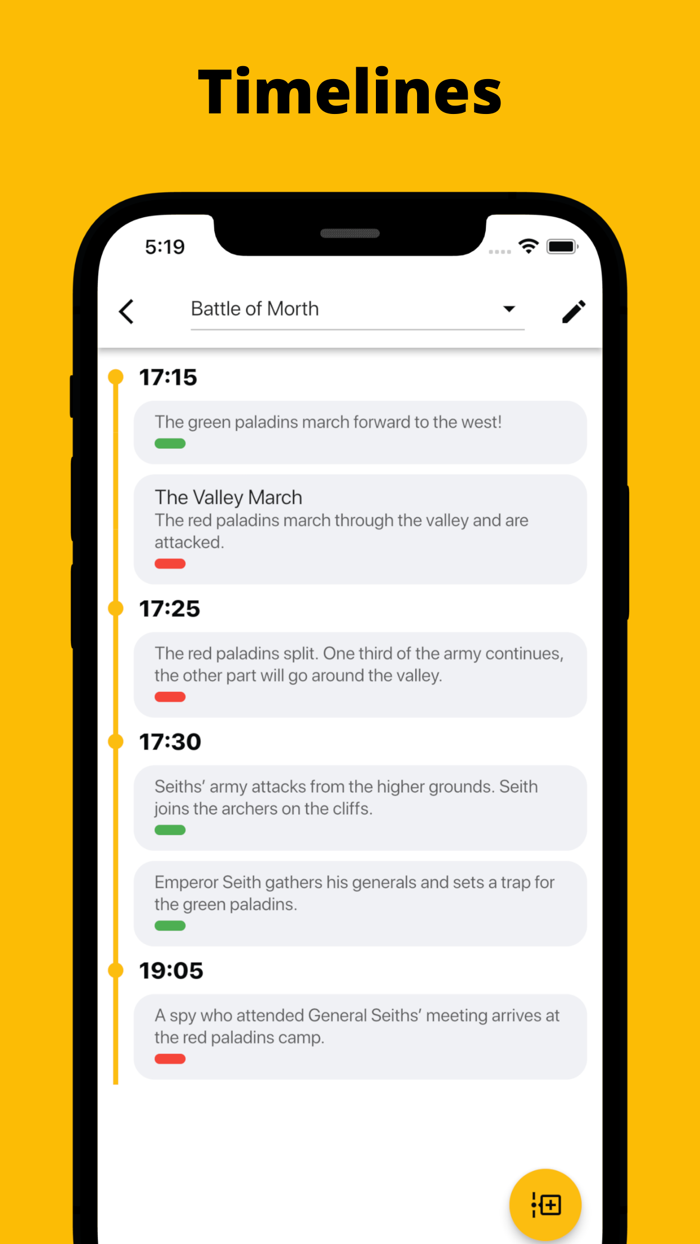 Fortelling - Writer Tools