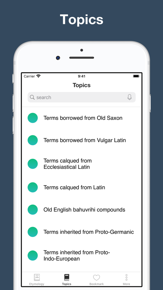 #5. Old English Etymology (iOS) 由: Ngoc Anh