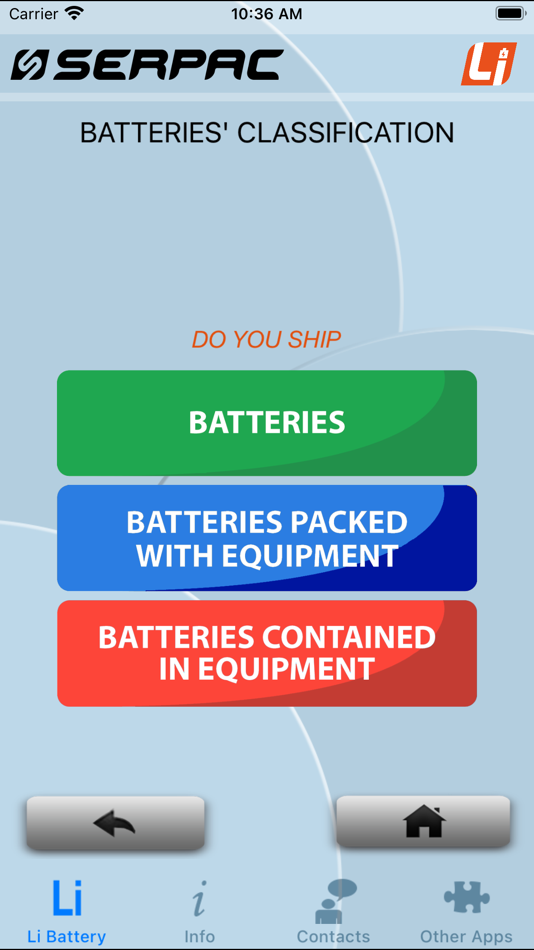 #7. Lithium Batteries (iOS) 由: Serpac srl