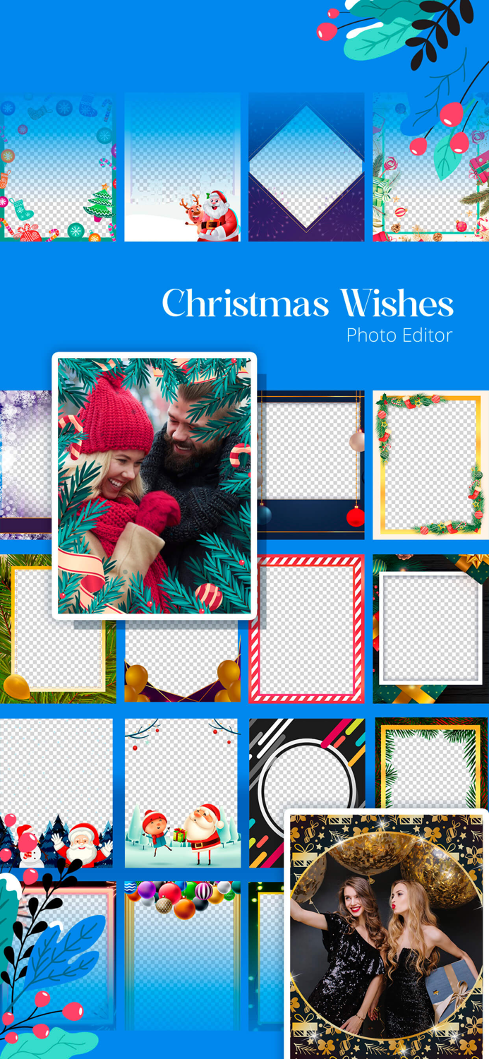 Christmas Wishes Photo Editor